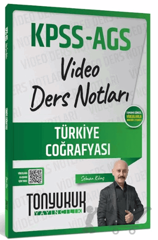 KPSS AGS Türkiye Coğrafyası Video Ders Notları