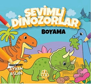 Sevimli Dinozorlar Boyama