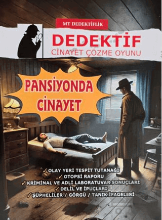 Dedektiflik Cinayet Çözme Oyunu - Pansiyonda Cinayet