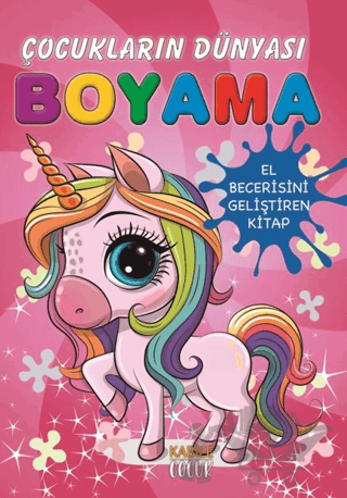 Çocukların Dünyası Boyama Kitabı 5 - Tek Boynuzlu At
