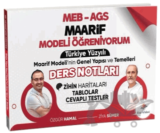 MEB-AGS Maarif Modeli Öğreniyorum Türkiye Yüzyılı Maarif Modelinin Genel Yapısı ve Temelleri Ders Notları