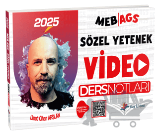 2025 MEB-AGS Sözel Yetenek Video Ders Notları