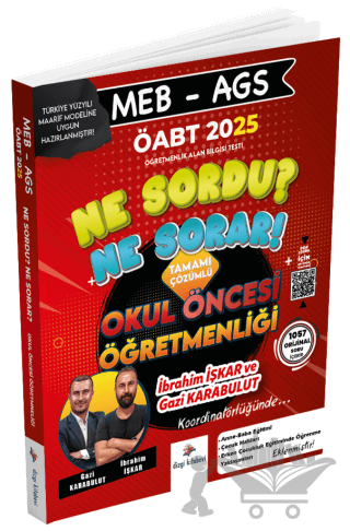 2025 ÖABT MEB-AGS Okul Öncesi Öğretmenliği Ne Sordu Ne Sorar Soru Bankası Çözümlü