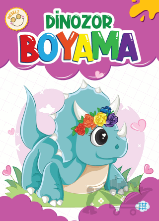 Neşeli Dinozor Boyama