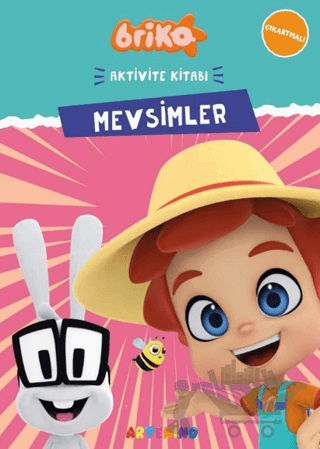 Briko Mevsimler / Çıkartmalı Aktivite Kitabı Serisi