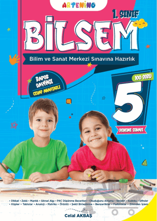 1. Sınıf 2025 BİLSEM Sınavına Hazırlık 5’li Deneme Sınavı