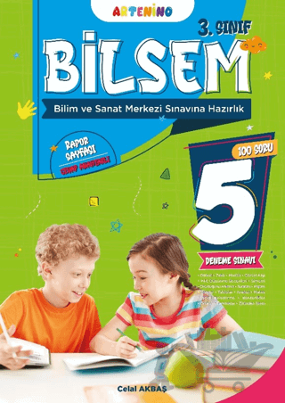 3. Sınıf 2025 BİLSEM Sınavına Hazırlık 5’li Deneme Sınavı