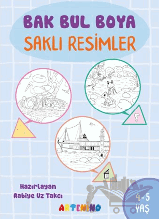 Bak Bul Boya – Saklı Resimler 4-5 Yaş