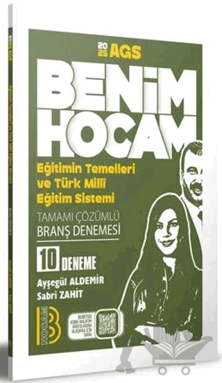 2025 AGS Eğitimin Temelleri ve Türk Milli Eğitim Sistemi Tamamı Çözümlü 10 Branş Deneme