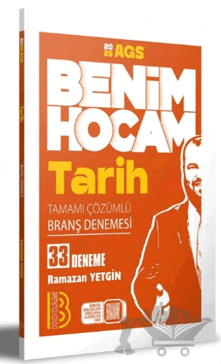 2025 AGS Tarih Tamamı Çözümlü 33 Branş Deneme Benim Hocam Yayınları