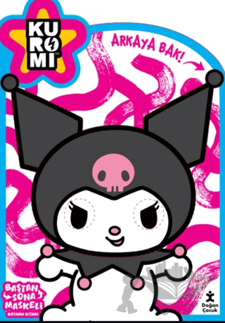 Kuromi - Baştan Sona Maskeli Boyama Kitabı