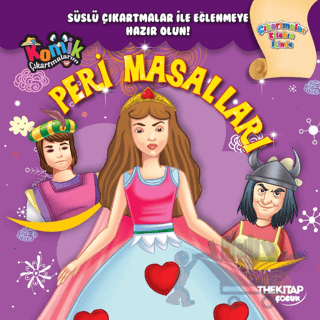 Komik Çıkartmalarım Peri Masalları