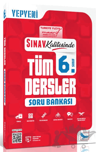 Sınav Kalitesinde 6. Sınıf Tüm Dersler Soru Bankası