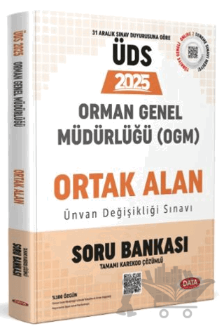 Orman Genel Müdürlüğü Ünvan Değişikliği Sınavı Ortak Alan Soru Bankası