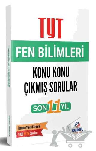 TYT Fen Bilimleri Son 11 Yıl Konu Konu Çıkmış Sorular ve Video Çözümleri