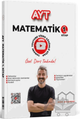 AYT Matematik 1. Kitap Tamamı Çözümlü Soru Bankası