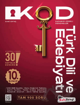 10. Sınıf Türk Dili ve Edebiyatı KOD 30 Deneme