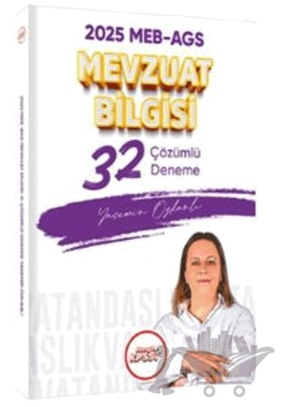 2025 MEB AGS Mevzuat Bilgisi Çözümlü 32 Deneme Sınavı