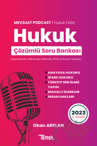 Mevzuat Podcast Hukuk Çözümlü Soru Bankası