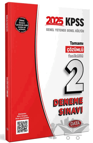 2025 KPSS Genel Yetenek Genel Kültür Tamamı Çözümlü 2 Fasikül Deneme Sınavı