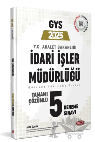 T.C. Adalet Bakanlığı İdari İşler Müdürlüğü GYS Tamamı Çözümlü 5 Deneme Sınavı