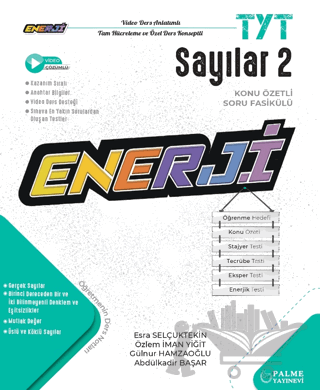 TYT Enerji Sayılar 2 Konu Özetli Soru Fasikülü