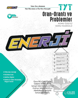 TYT Enerji Oran-orantı ve Problemler Konu Özetli Soru Fasikülü