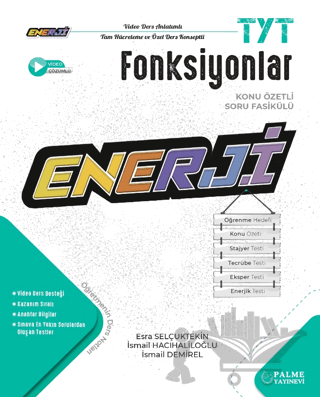 TYT Enerji Fonksiyonlar Konu Özetli Soru Fasikülü