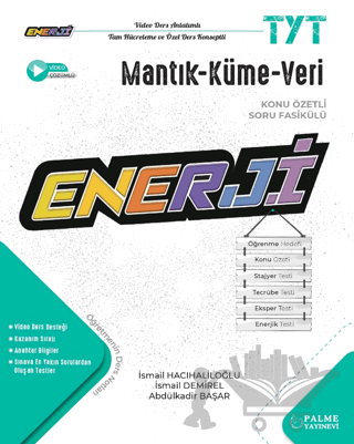 TYT Enerji Mantık - Küme - Veri  Konu Özetli Soru Fasikülü
