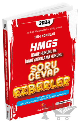 HMGS İdare Hukuku ve İdari Yargılama Hukuku Soru Cevap Ezberler