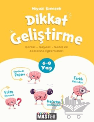6-8 Yaş Junior Master Dikkat Geliştirme Egzersizleri
