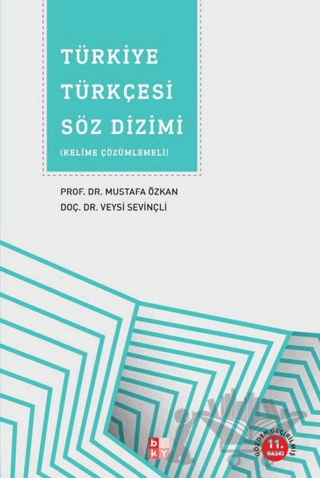 Türkiye Türkçesi Söz Dizimi