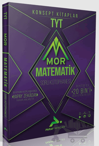 Paraf TYT Mor Matematik Soru Kütüphanesi