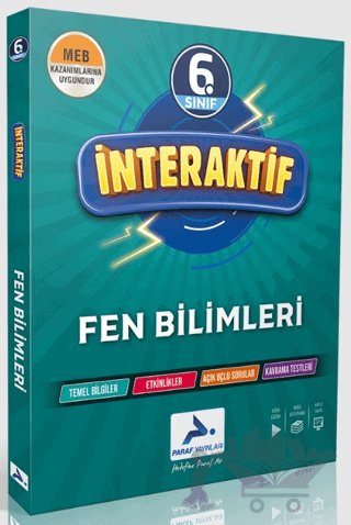 6. Sınıf İnteraktif Fen Bilimleri Soru Kütüphanesi