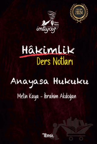 İmtiyaz Anayasa Hukuku Hakimlik Ders Notları
