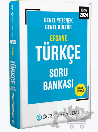 2024 KPSS Genel Yetenek Genel Kültür Efsane Türkçe Soru Bankası