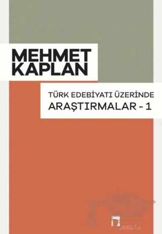 Türk Edebiyatı Üzerinde Araştırmalar 1