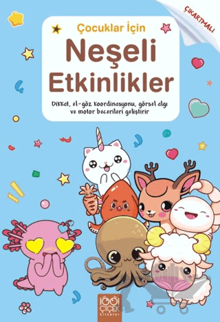 Çocuklar için Neşeli Etkinlikler- Çıkartmalı