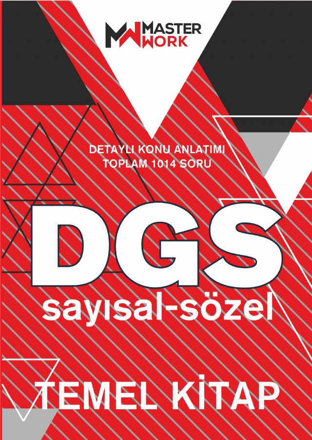 DGS Temel Kitap / Sayısal-Sözel Detaylı Konu Anlatımı