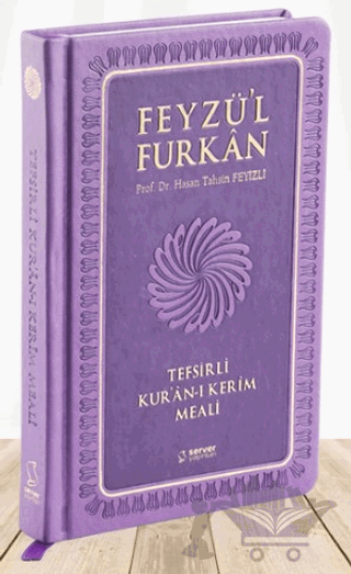 Feyzü'l Furkan Tefsirli Kur'an-ı Kerim Meali (Sempatik Cep Boy - Tefsirli Meal - Ciltli) - Lila