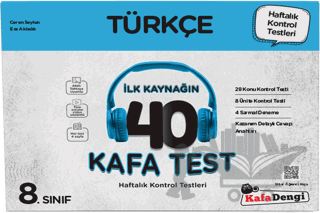8. Sınıf Türkçe İlk Kaynağın 40 Kafa Test
