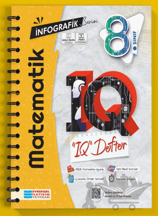 8. Sınıf İnfografik Serisi Matematik IQ Defter