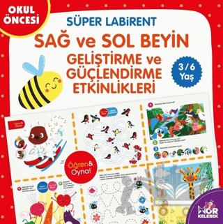 Süper Labirent Sağ ve Sol Beyin Geliştirme ve Güçlendirme Etkinlikleri