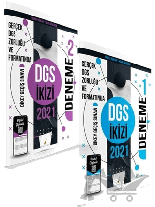 2021 DGS İkizi 2 Özgün Deneme Sınavı Dijital Çözümlü