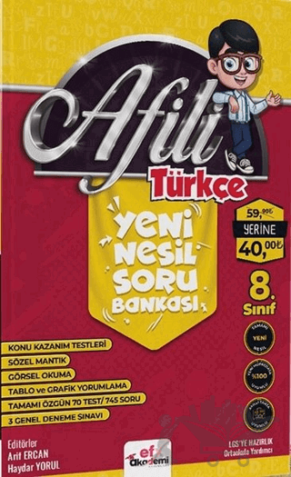 8. Sınıf Afili Türkçe Yeni Nesil Soru Bankası