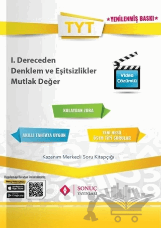TYT 1. Dereceden Denklem ve Eşitsizlikler Mutlak Değer