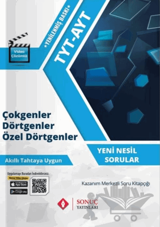 TYT-AYT Çokgenler Dörtgenler Özel Dörtgenler