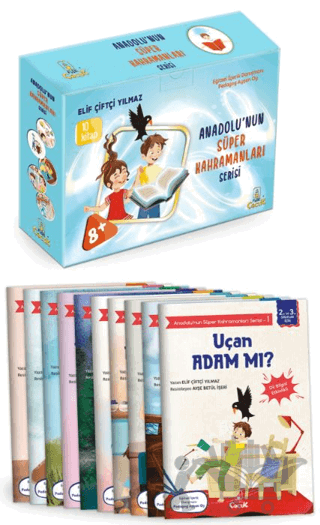 Anadolu’nun Süper Kahramanları Serisi (10 Kitap Takım)