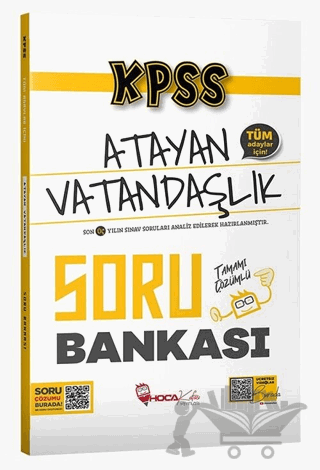 KPSS Vatandaşlık Atayan Soru Bankası Çözümlü
