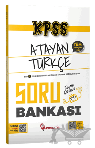 KPSS Türkçe Atayan Soru Bankası Çözümlü